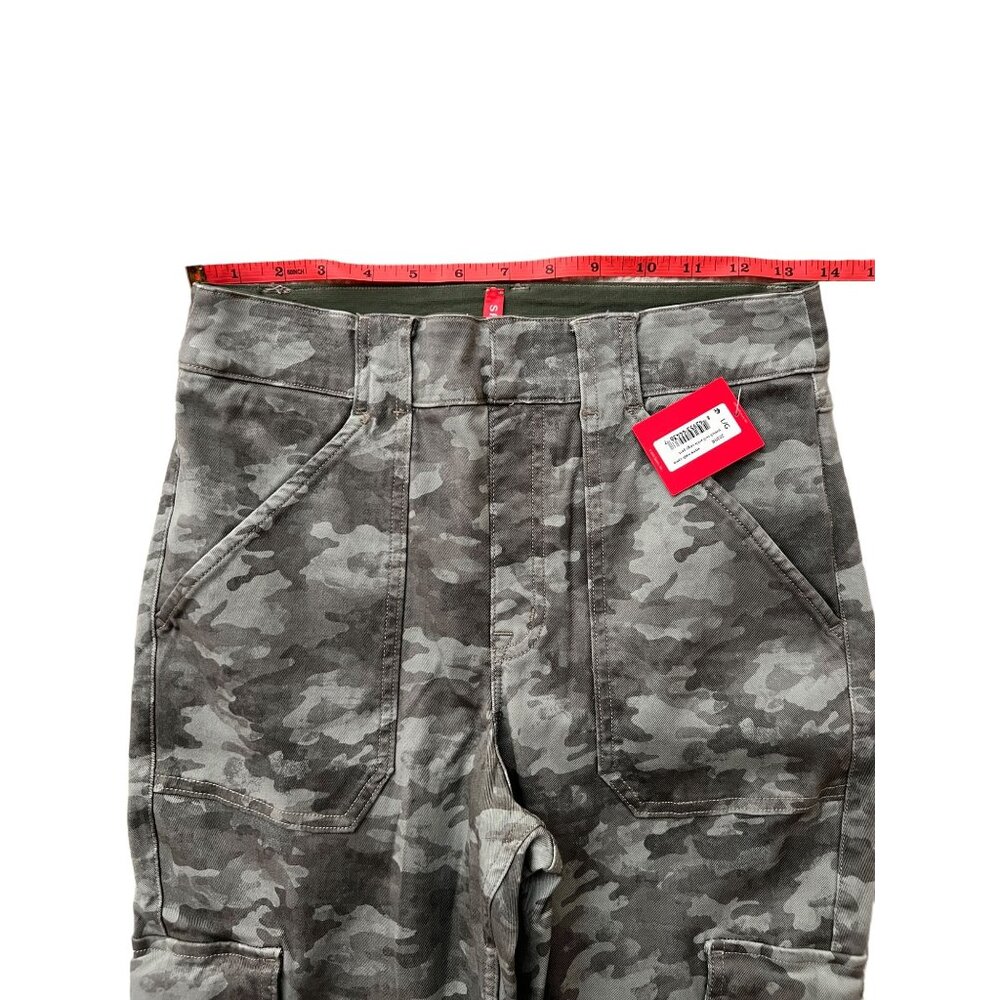 NWT Spanx Camouflage Stretch Twill Ankle Cargo Pants Size Large and Medi… - Picture 3 of 10